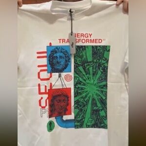 SP Seoul Projects Energy Transformed Graphic Tee - White Brand New size XL